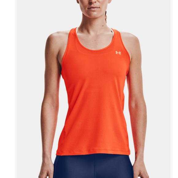 Under Armour Women's Heat Gear Racer-back Tank Top - Picture 2 of 5